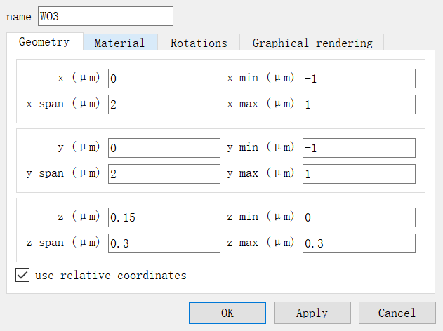 基于Lumerical FDTD Solutions 2020计算WO3/W薄膜的反射率的图6